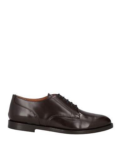 LAFAYETTE 148 Laced shoes Dark brown Soft Leather