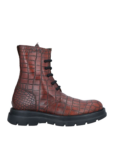 MICH SIMON Ankle boot Brown Soft Leather