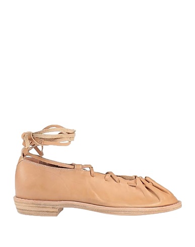 A TENTATIVE ATELIER Ballet flats Camel Soft Leather