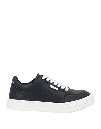 PAOLO PECORA Sneakers Black Textile fibres