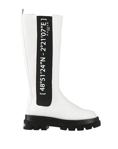 GAëLLE Paris Boots White Other Fibres
