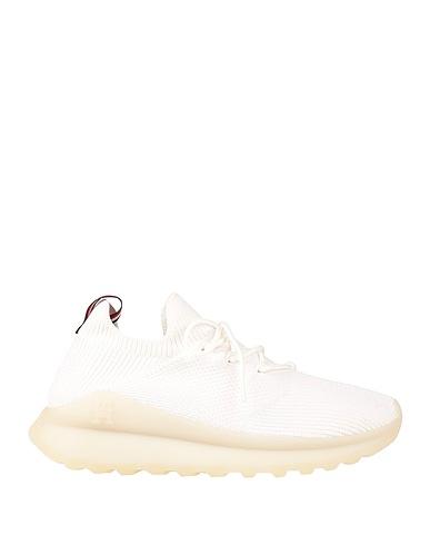 TOMMY HILFIGER Sneakers Weiß 80% Recyceltes Polyester, 20% Elastan