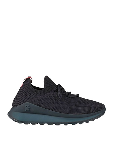 TOMMY HILFIGER Sneakers Navy blue 80% Recycled polyester, 20% Elastane