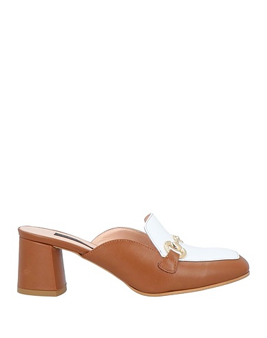 ANDREA PINTO Mules and clogs White Soft Leather