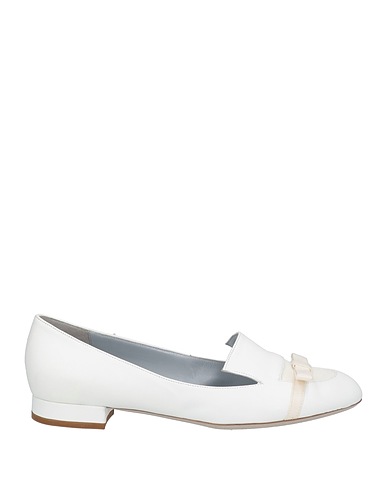 RAYNE Loafers White Soft Leather
