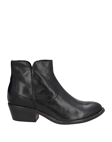 OROSCURO Ankle boot Black Soft Leather