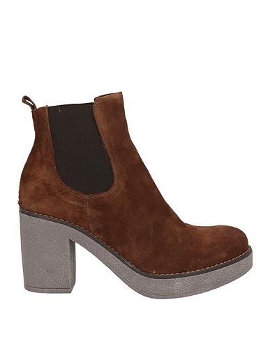 OROSCURO Ankle boot Brown Leather