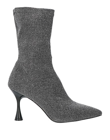 TOSCA BLU Ankle boot Silver Textile fibers