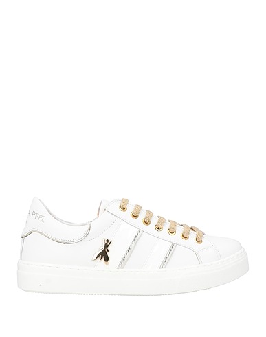 PATRIZIA PEPE Sneakers Λευκό 100% Δέρμα μοσχαριού