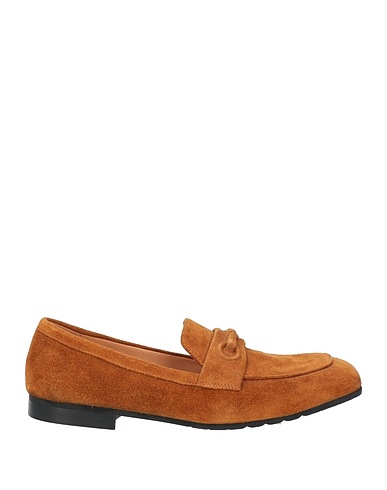MARA BINI Loafers Camel Leather