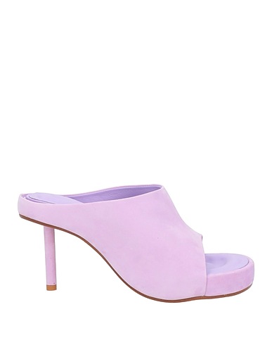 JACQUEMUS Sandals Mauve Leather
