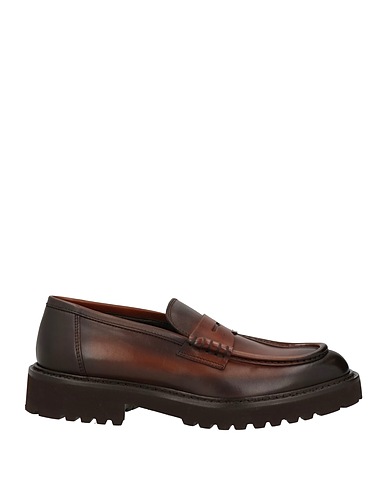 DOUCAL'S Loafers Chocolate brown Soft Leather