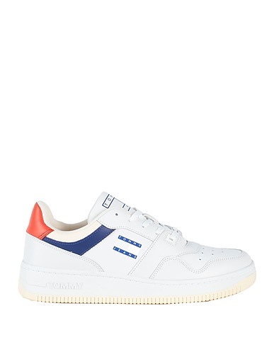 TOMMY JEANS Sneakers Weiß 93% Leder, 7% Polyurethan