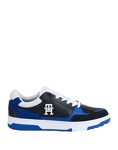 TOMMY HILFIGER Sneakers Nachtblau 71% Leder, 20% Polyurethan, 9% Recyceltes Polyester