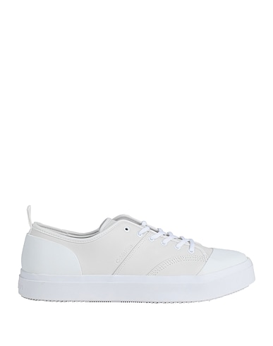 CALVIN KLEIN Sneakers Light grey Soft Leather