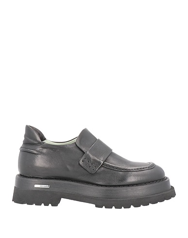 MALLONI Loafers Black Soft Leather
