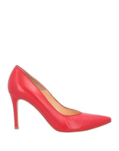 ROBERTO DELLA CROCE Court Red Soft Leather