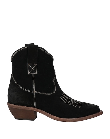 MANILA GRACE Ankle boot Black Leather