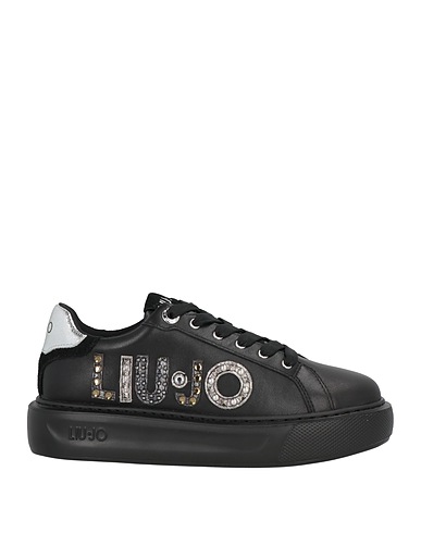 LIU •JO Sneakers Black Calfskin