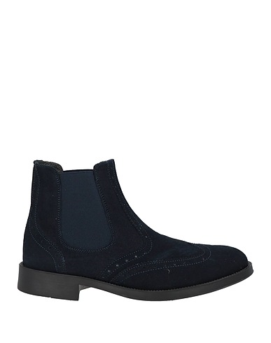 ANGELO PALLOTTA Ankle boot Midnight blue Leather