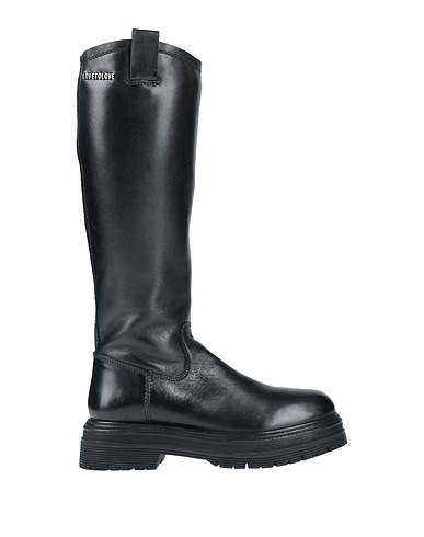 GAI MATTIOLO Boots Black Soft Leather