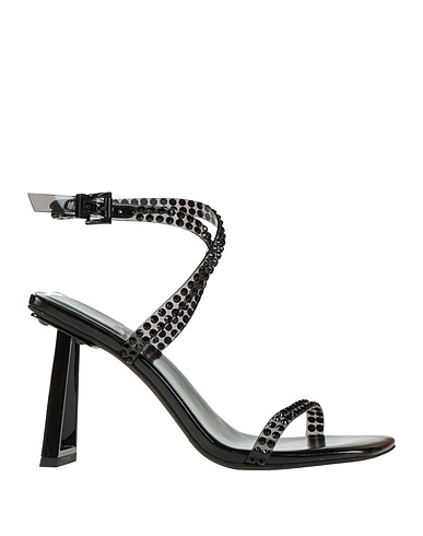 JEFFREY CAMPBELL Sandals Black Rubber