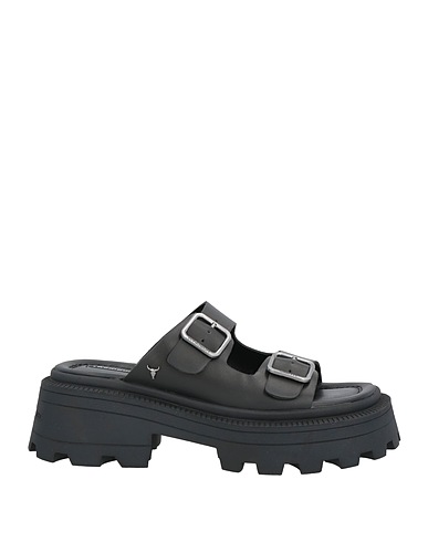 WINDSOR SMITH Sandals Black Soft Leather