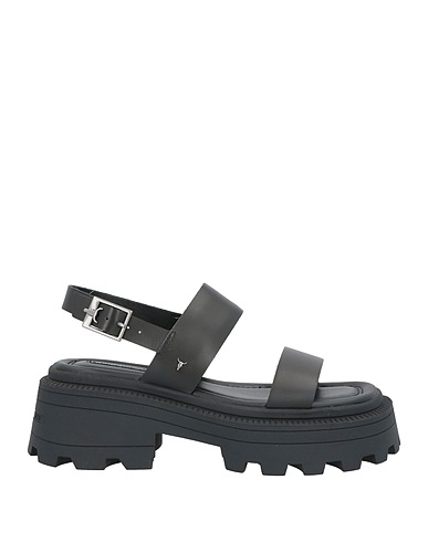 WINDSOR SMITH Sandals Black Soft Leather