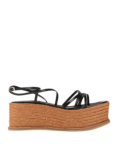 JEFFREY CAMPBELL Espadrilles Black Textile fibers
