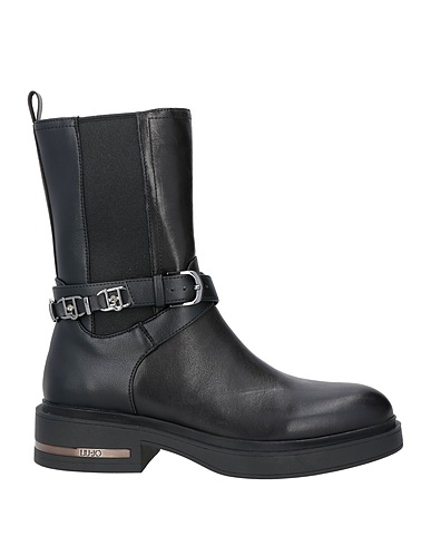 LIU •JO Ankle boot Black Calfskin