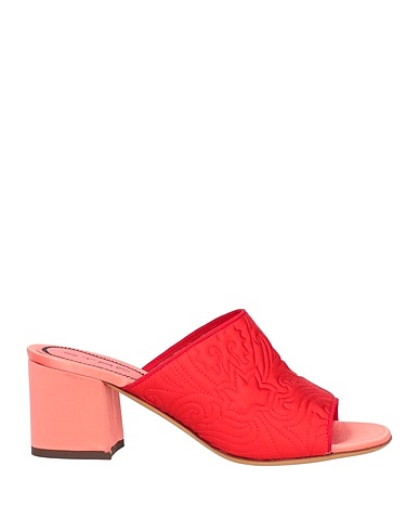 ETRO Sandals Red Textile fibers