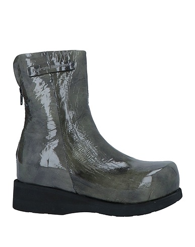 PATRIZIA BONFANTI Ankle boot Military green Soft Leather
