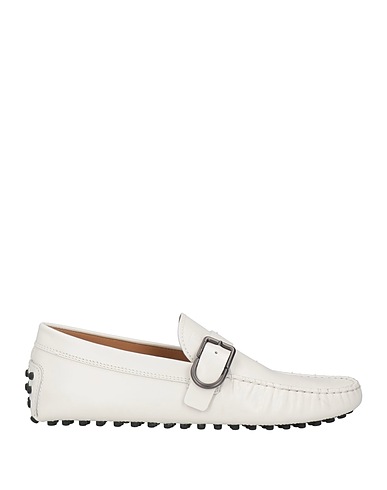 TOD'S Mocassino Off white Pelle