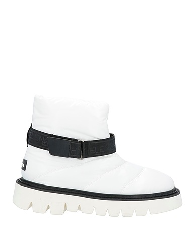 ELENA IACHI Ankle boot White Textile fibres