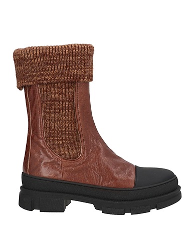 PHILOSOPHY di LORENZO SERAFINI Stiefelette Braun Leder