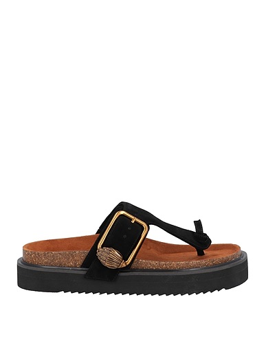 KURT GEIGER Flip flops Black Leather