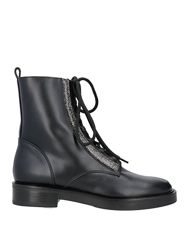 NINALILOU Ankle boot Black Soft Leather
