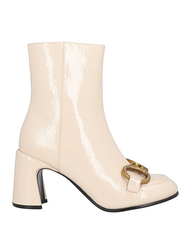 JEANNOT Ankle boot Cream Soft Leather