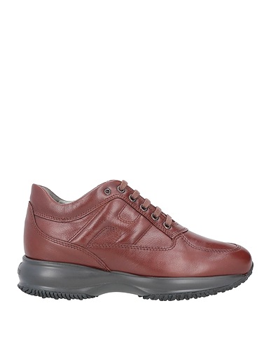 HOGAN Sneakers Brown Soft Leather