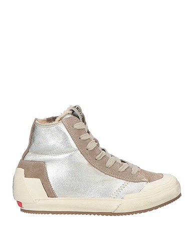 ANDÌA FORA Sneakers Kaki Cuir, Fibres textiles