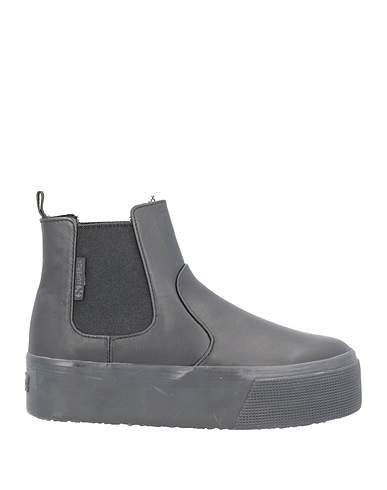 SUPERGA | Black Women‘s Ankle Boot | YOOX