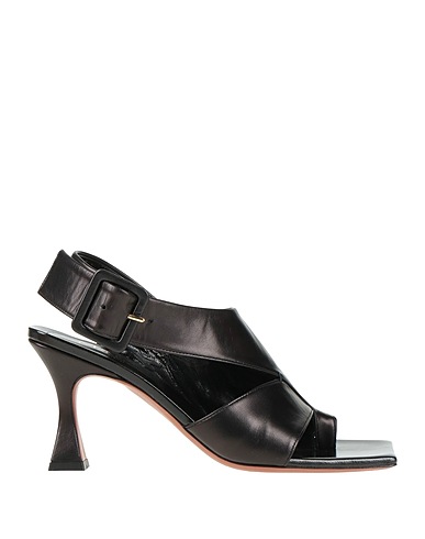MANU ATELIER Flip flops Black Leather