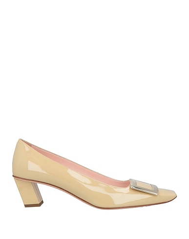 ROGER VIVIER Court BEIGE Leather