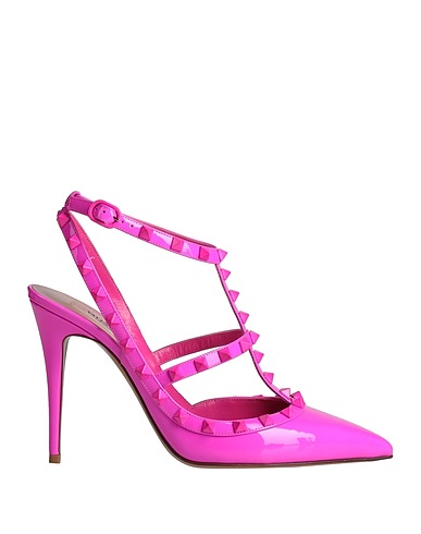 VALENTINO GARAVANI Pump Fuchsia Soft Leather