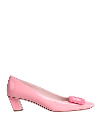 ROGER VIVIER Court Pink Leather