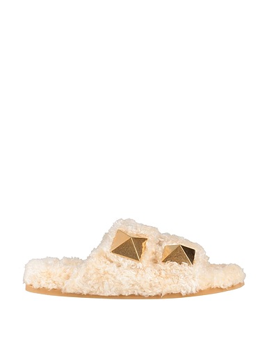 VALENTINO GARAVANI Sandali Avorio Fibre tessili