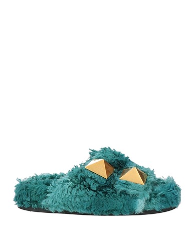 VALENTINO GARAVANI Sandali Verde petrolio Fibre tessili