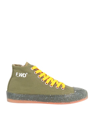 F_WD Sneakers Military green Textile fibers