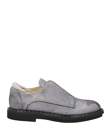 LORENA ANTONIAZZI Loafers Light grey Soft Leather