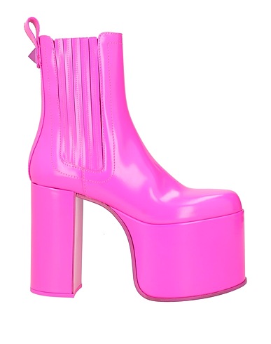 VALENTINO GARAVANI Ankle boot Fuchsia Soft Leather